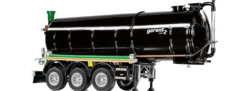 WIKING 077654 Kotte Tanksattelauflieger schwarz | Landwirtschaftsmodell 1:32