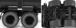 WIKING 077874 Krampe Big Body 650 Hinterkipper mit Silageaufsatz | Landwirtschaftsmodell 1:32