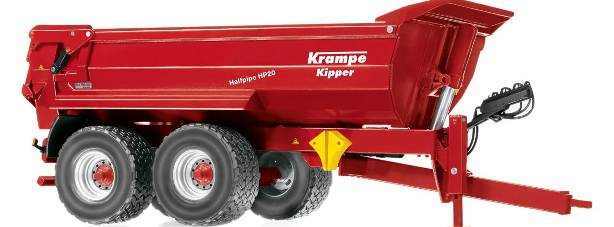 WIKING 077854 Krampe Tandem-Halbrundmulde Halfpipe HP 20 | Agrarmodell 1:32