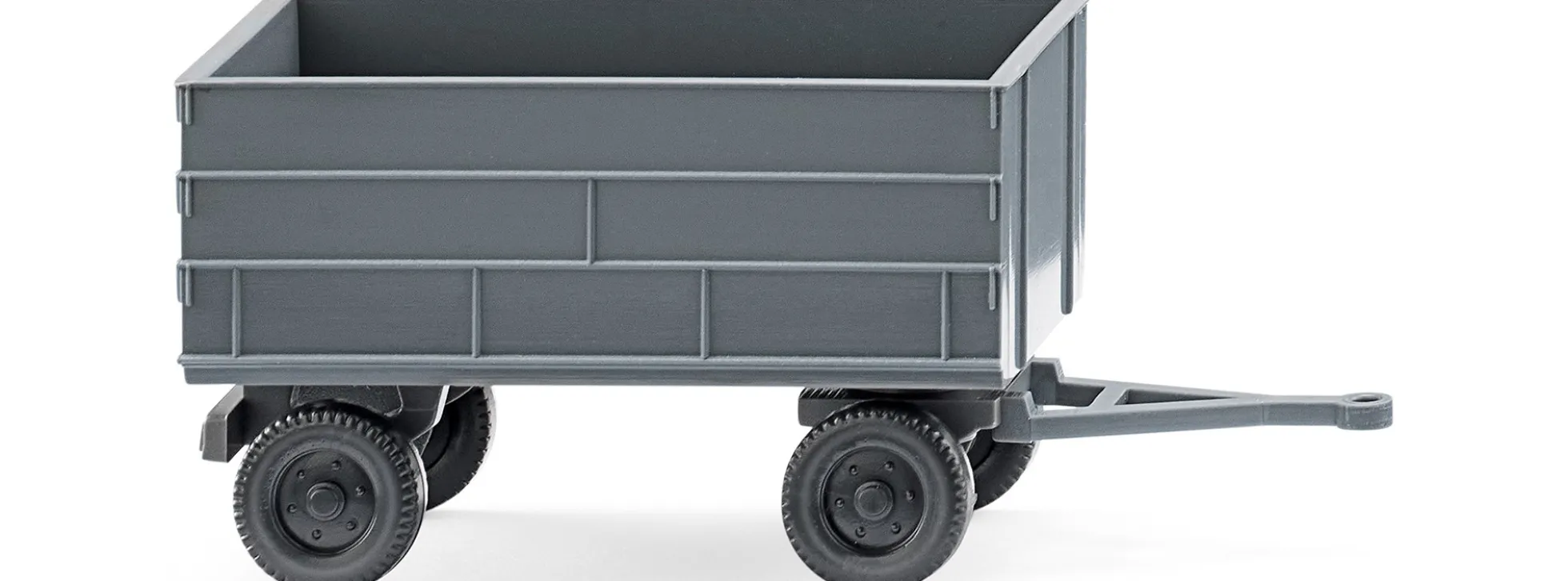 WIKING 095638 Landwirtschaftlicher Anhänger basaltgrau | Anhängermodell 1:160