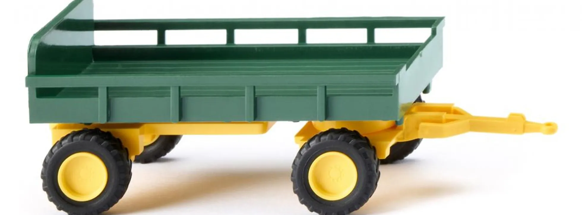 WIKING 086904 Landwirtschaftlicher Anhänger grün | Anhänger-Modell 1:87