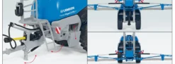 WIKING 077820 Lemken Pflanzenschutzspritze Spur 1 1:32