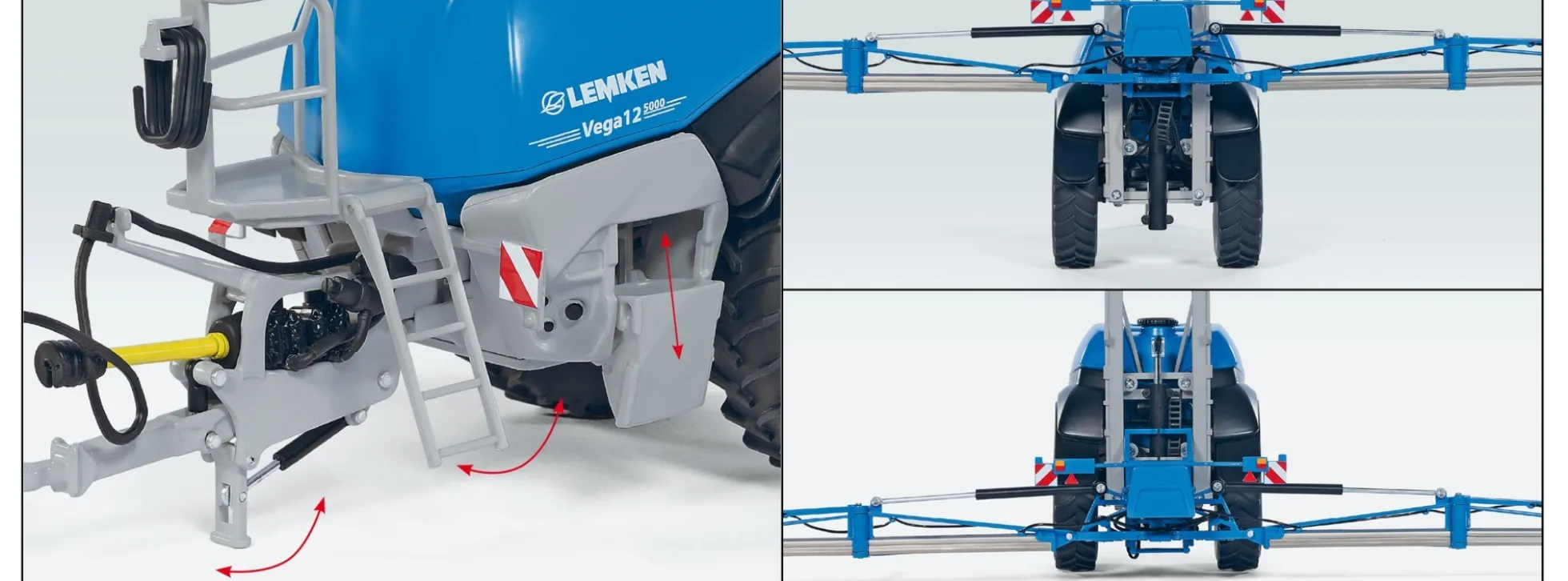 WIKING 077820 Lemken Pflanzenschutzspritze Spur 1 1:32
