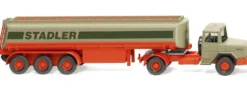 WIKING 078006 Magirus Deutz Tanksattelzug Stadler | LKW-Modell 1:87