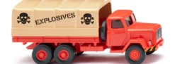WIKING 042701 Magirus Pritsche leuchtrot | LKW-Modell 1:87