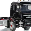 WIKING 077651 MAN TGS 4x4 2-Achs Zugmaschine schwarz | LKW-Modell 1:32