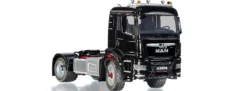 WIKING 077651 MAN TGS 4x4 2-Achs Zugmaschine schwarz | LKW-Modell 1:32
