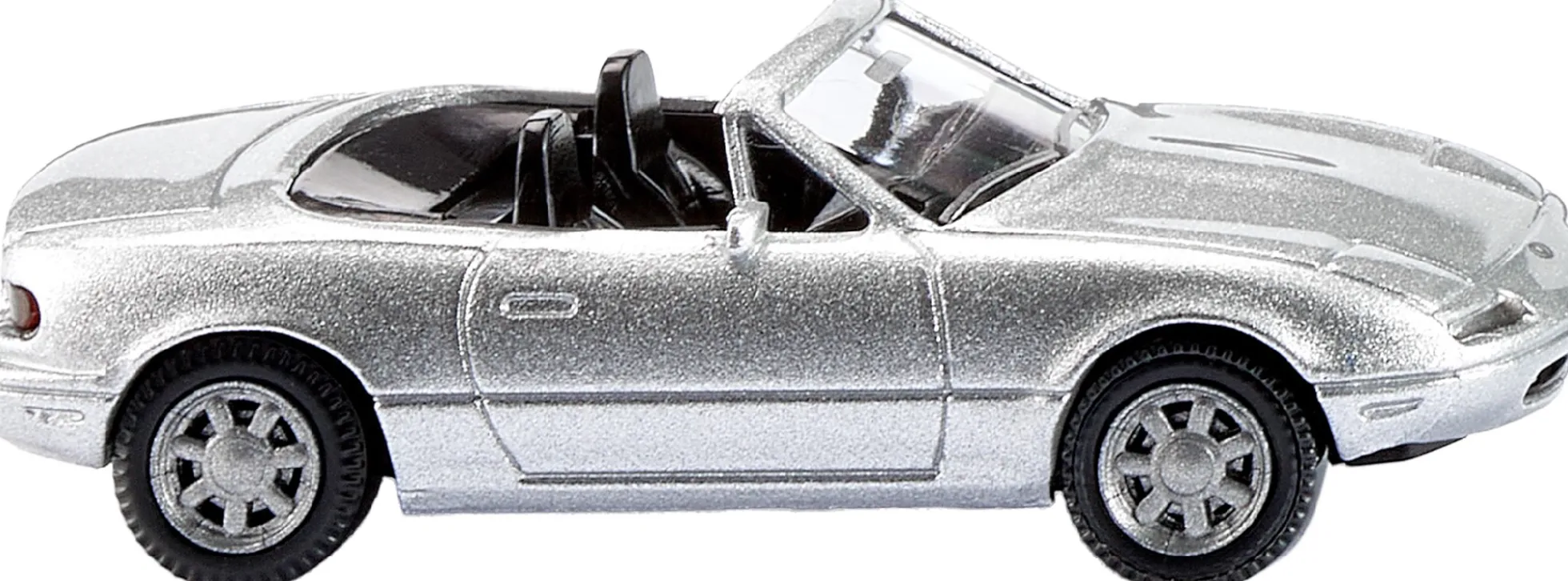 WIKING 018807 Mazda MX5 silverstone metallic | Modellauto 1:87