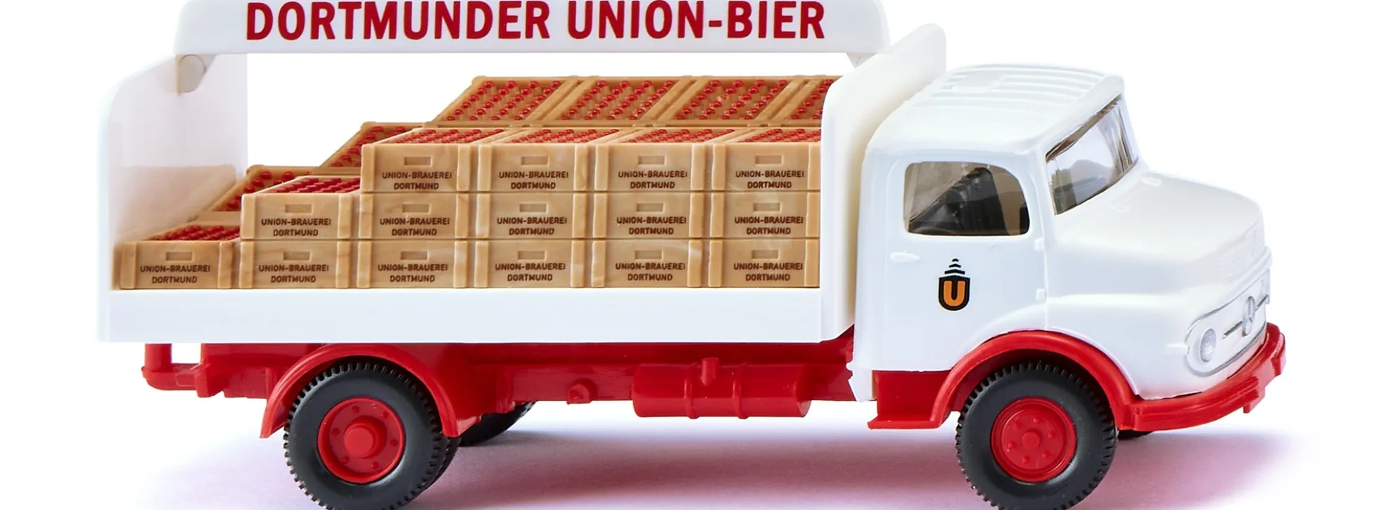 WIKING 084804 MB Kurzhauber Getränke-LKW Dortmunder Union | LKW-Modell 1:87