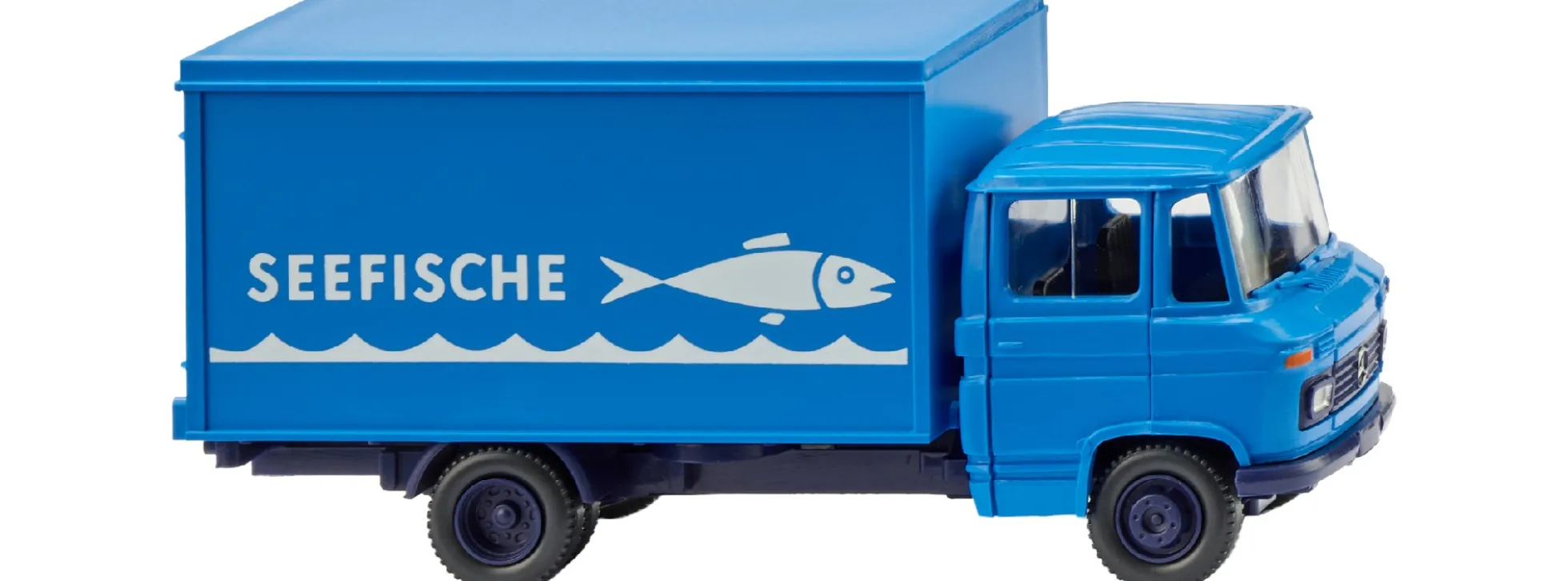 WIKING 027402 MB L 608 Lieferwagen - Seefische | LKW-Modell 1:87