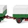 WIKING 042905 MB LP 333 Pritschenhängerzug grasgrün | LKW-Modell 1:87