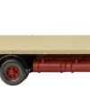 WIKING 044704 MB LPS 1632 Flachpritschen-Lkw grünbeige | LKW-Modell 1:87