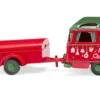 WIKING 026005 MB O 319 Panoramabus mit Anhänger Weihnachtsmodell | Modellauto 1:87