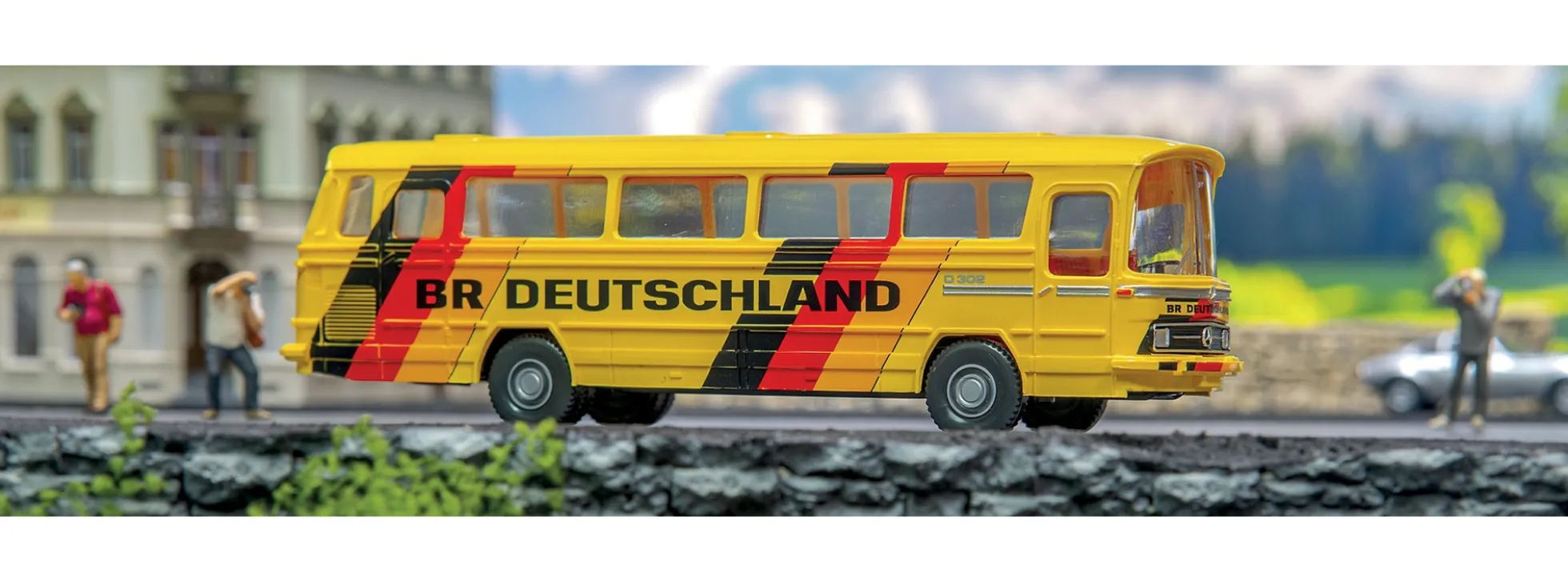 WIKING 070903 MB O 302 Reisebus - Deutschland | Busmodell 1:87