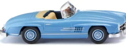 WIKING 023301 MB 300 SL Cabrio hellblau | Modellauto 1:87