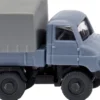 WIKING 097205 MB Unimog U 411 - taubenblau | LKW-Modell 1:160
