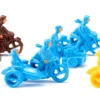 WIKING 001830 Motorräder Handwagenfahrer Zubehörpackung | Figuren 1:90