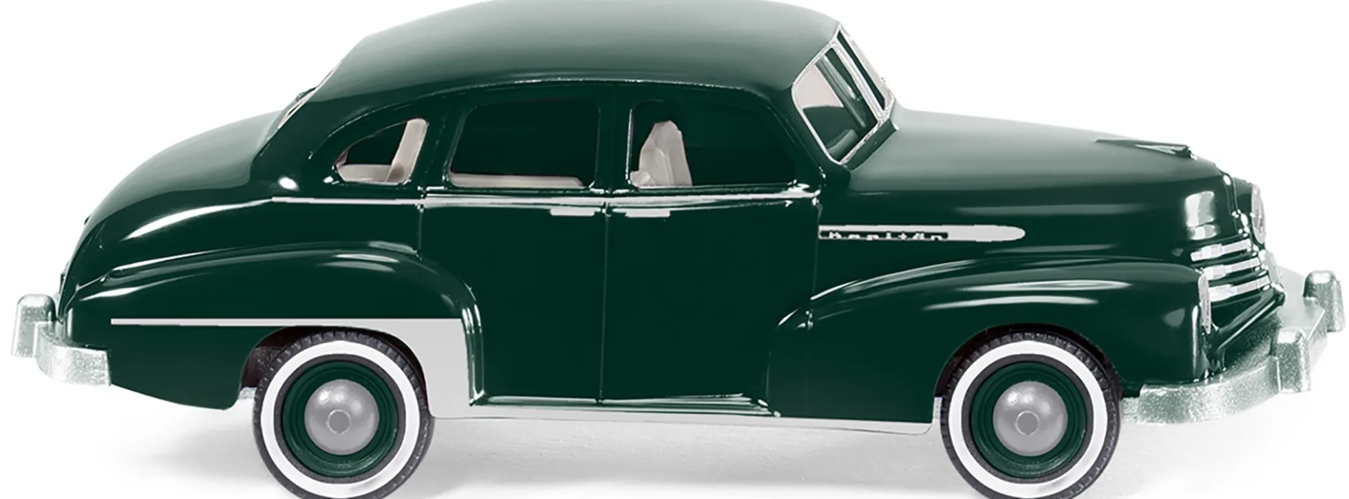 WIKING 011048 Opel Kapitän 1951 - dunkelgrün | Modellauto 1:87
