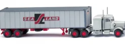 WIKING 052707 Peterbilt Containersattelzug Sealand | LKW-Modell 1:87