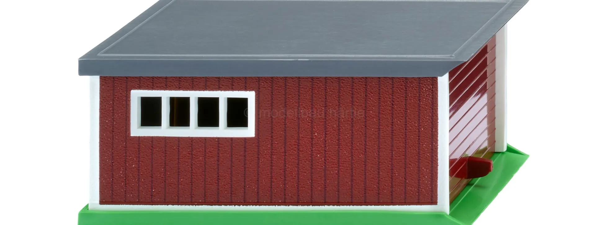 WIKING 114005 Pkw-Garage Schwedenhaus | Gebäude Fertigmodell Spur H0