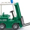 WIKING 117002 Polizei - Gabelstapler | Blaulichtmodell 1:87