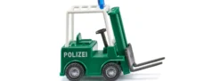 WIKING 117002 Polizei - Gabelstapler | Blaulichtmodell 1:87