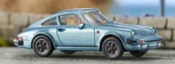 WIKING 016104 Porsche 911 SC - hellblau-metallic | Modellauto 1:87