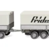 WIKING 047502 Pritschenhängerzug Hanomag Henschel | LKW-Modell 1:87