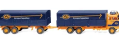 WIKING 043308 Pritschenhängerzug (Volvo F89) ASG | LKW-Modell 1:87