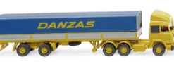 WIKING 051703 Pritschensattelzug Iveco Danzas | LKW-Modell 1:87