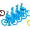WIKING 001829 Radfahrende Zubehörpackung | Figuren 1:90