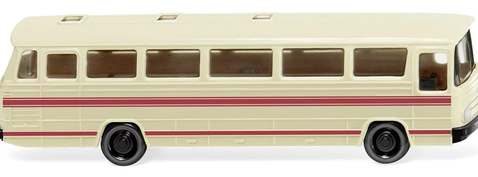 WIKING 097102 Reisebus Mercedes-Benz O 302 - hellelfenbein | Modellbus 1:160