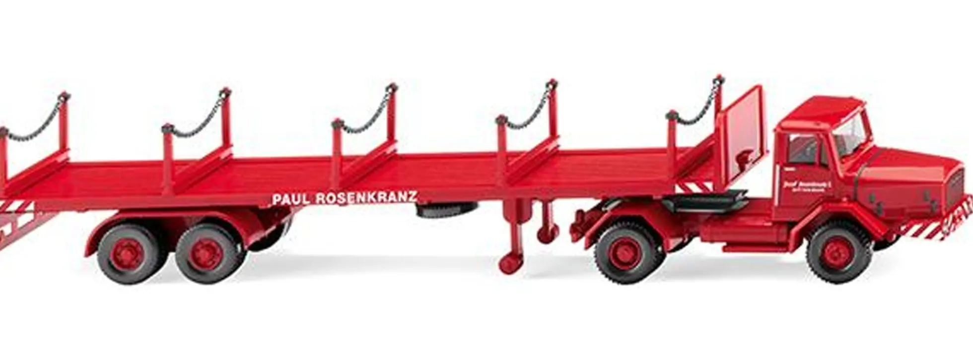 WIKING 055407 Rungensattelzug Faun - Paul Rosenkranz | LKW-Modell 1:87