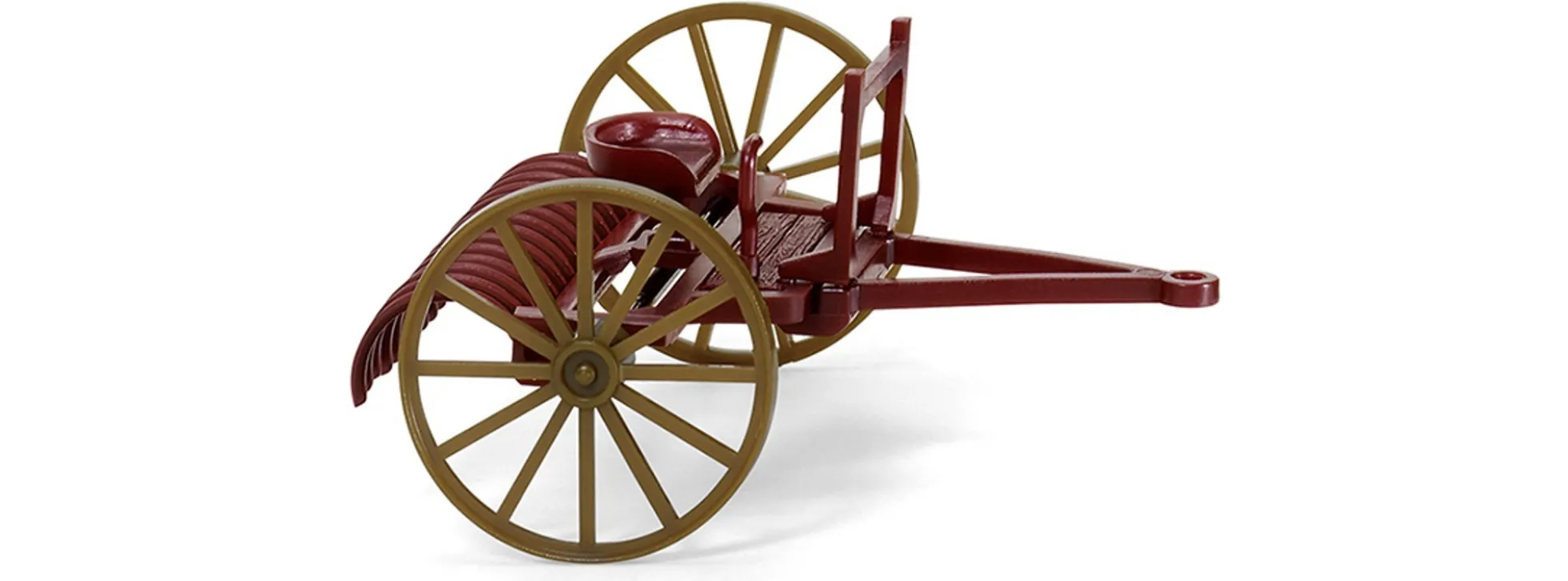 WIKING 088904 Schlepprechen - weinrot | Landwirtschaftsmodell 1:87