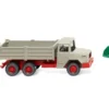 WIKING 099099 Set Magirus Baubullen | 3 Stück | Modell-LKW 1:87