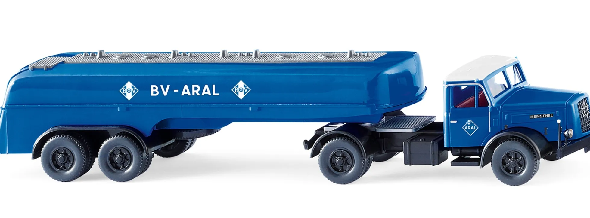 WIKING 080697 Tanksattelzug Henschel Aral | LKW-Modell 1:87