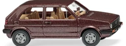 WIKING 004504 VW Golf II - umbrabraun-metallic | Modellauto 1:87