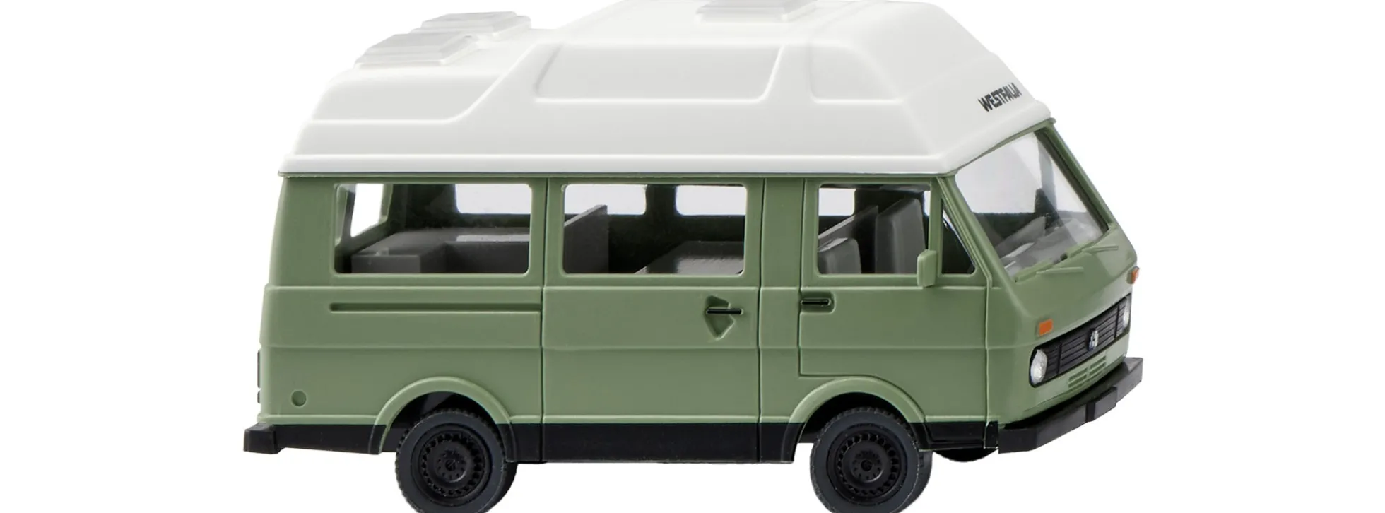 WIKING 026901 VW LT 28 Wohnmobil - hellgrün | Modellauto 1:87