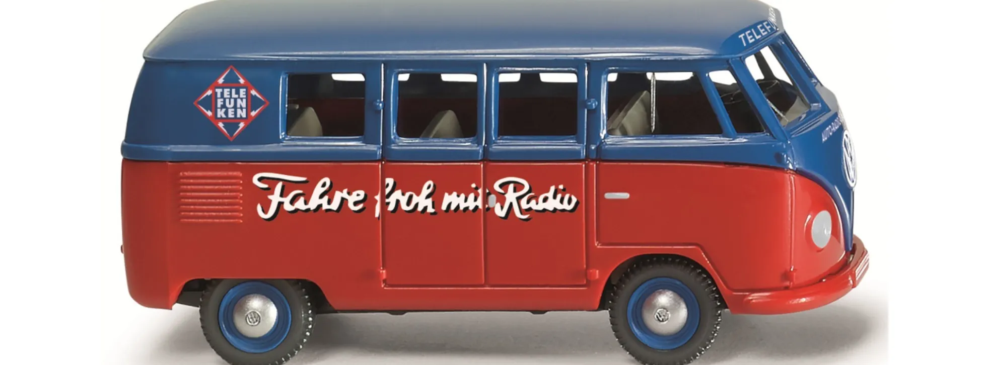 WIKING 878802 VW T1 (Typ 2) Bus Telefunken | MC-Vedes | Modellauto 1:87