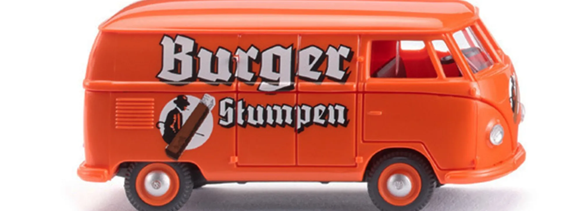 WIKING 078818 VW T1 Typ 2 Kastenwagen Burger Stumpen Automodell 1:87