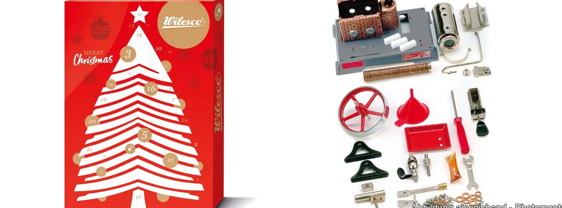 Wilesco 00005/1 Adventskalender Dampfmaschine D5/1 | Bausatz