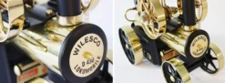 Wilesco 00430 Dampf-Lokomobile D430 | Modell schwarz/messing