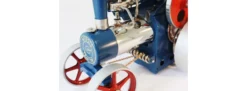 Wilesco 00405 Dampftraktor D405 | Modell rot/blau