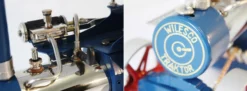 Wilesco 00405 Dampftraktor D405 | Modell rot/blau