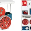 Wilesco 00415 Dampftraktor D415 | Modell rot/blau | Bausatz