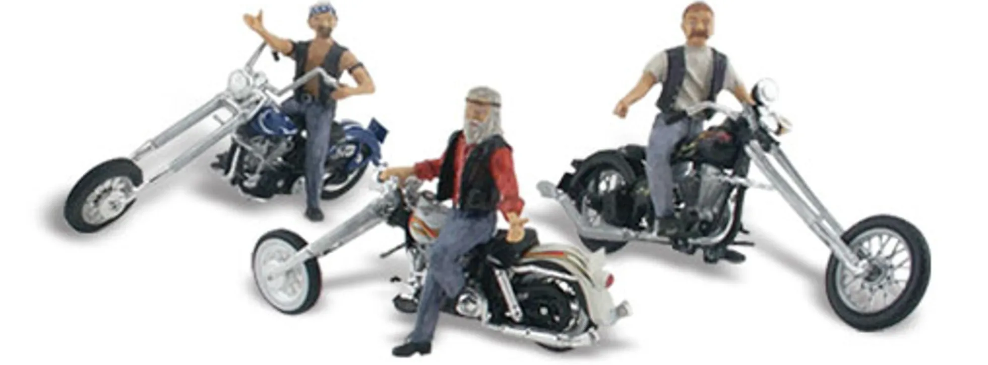 WOODLAND-SCENICS WAS5554 Biker Treff | Motorradmodell 1:87