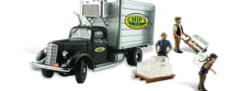 WOODLAND-SCENICS WAS5557 Chip's Eiswagen | LKW-Modell 1:87