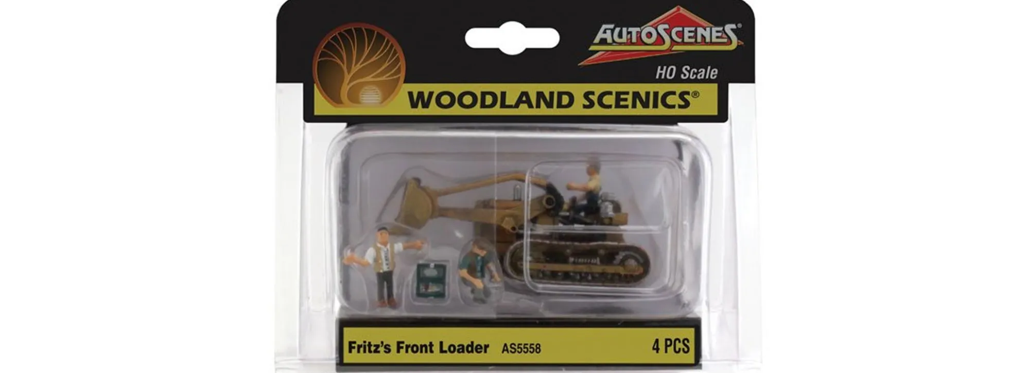 WOODLAND-SCENICS WAS5558 Fritzs Frontlader | Baumaschinenmodell 1:87