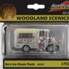 WOODLAND-SCENICS WAS5541 Ikes Eiscremewagen | Modellauto 1:87