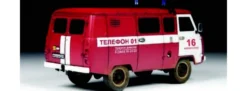 ZVEZDA 43001 UAZ 3909 Feuerwehr Kleintransporter | Feuerwehr Bausatz 1:43